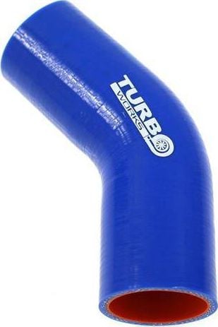 TurboWorks Elbow 45st TurboWorks Pro Blue 76mm
