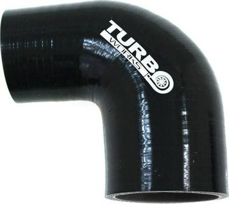 TurboWorks Reducere la 90 de grade TurboWorks Black 76-102mm