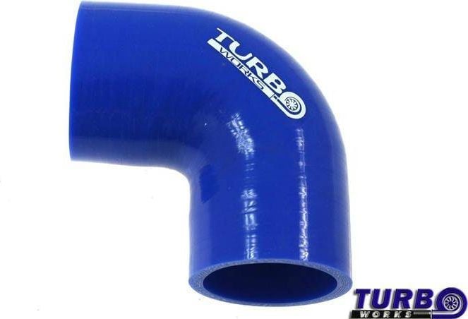 TurboWorks Reducere de 90 de grade TurboWorks Blue 89-102mm