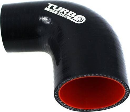 TurboWorks Reducere de 90 de grade TurboWorks Pro Black 76-114mm