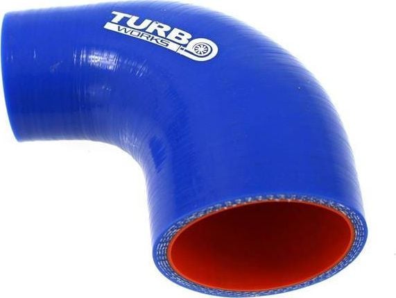 TurboWorks Redukcja 90st TurboWorks Pro Blue 76-114mm