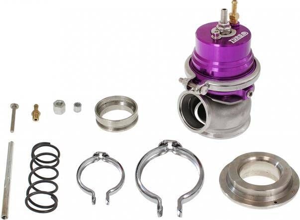 TurboWorks Wastegate extern TurboWorks 60mm 1,6 Bar V-Band mov albastrui