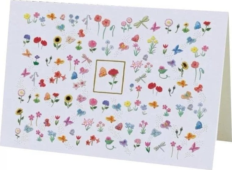 Card Turnowsky B6 + plic cu flori