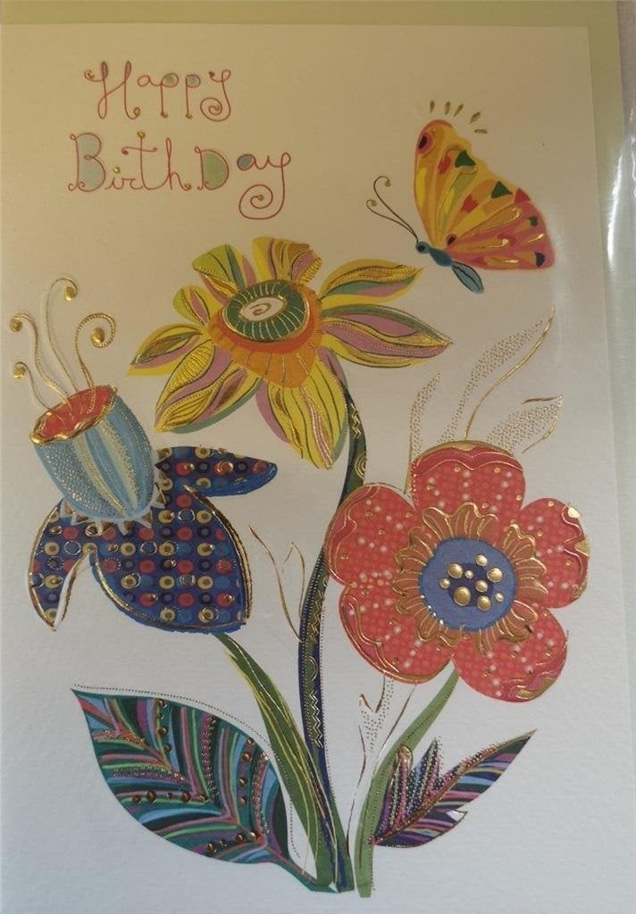 Card Turnowsky B6 + plic MO8301X1 Flori și fluture