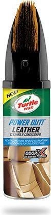 TurtleWax LEATHER CLEANER 400ML POWER OUT LEATHER CLEANER / TURTLE WAX