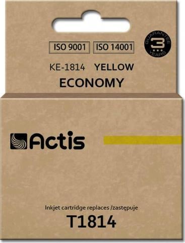 Cerneală Actis Cerneală ACTIS KE-1814 (înlocuitor Epson T1814 Standard 15 ml galben)