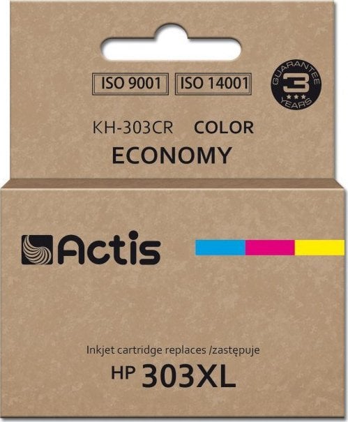 Cerneală Actis Cerneală Actis KH-303CR (înlocuitor HP 303XL T6N03AE Premium 18ml 415 pagini color)