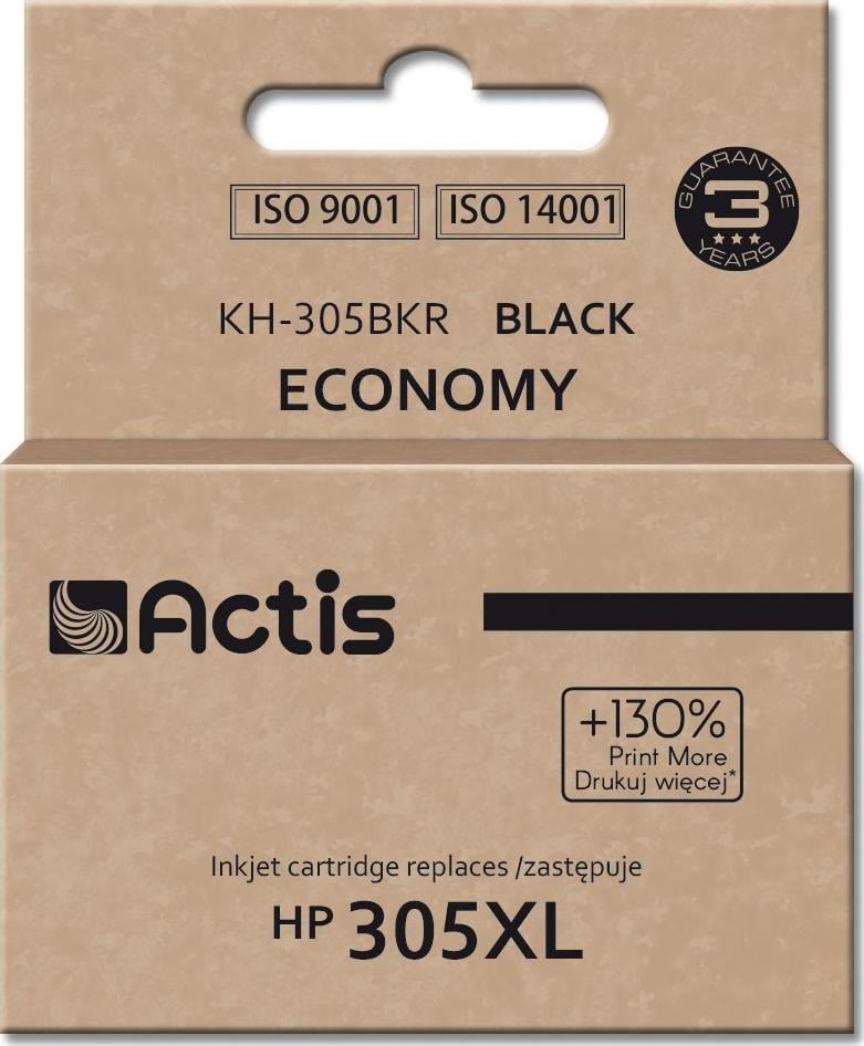 Cerneală Actis Cerneală Actis KH-305BKR pentru imprimantă HP; 3YM62AE de înlocuire; Standard; 20 ml; negru