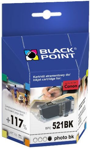 Cartus cerneala Black Point Negru