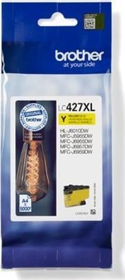 Cartus de cerneala XL Brother LC427XLY Yellow pentru MFC-J5955DW, MFC-J6955DW, MFC-J6957DW