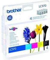 Pachet de cerneală originală Brother LC-970 - LC-970VALBPDR