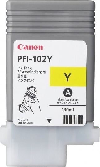 Cerneală Canon Canon Ink Pfi102Y Galben 130 Ml