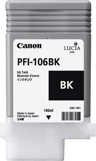 Tuşul original de cerneală Canon PFI106BK (6621B001)