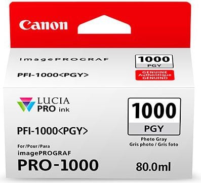 Cartus cerneala Canon PFI-1000PGY , photo grey