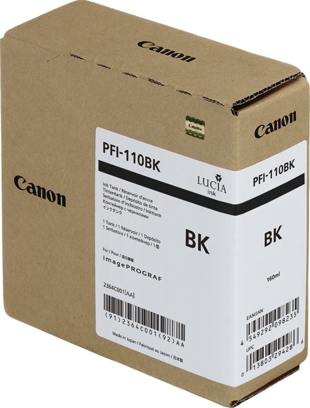 Cernel negru Canon Cernel PFI-110BK (negru)