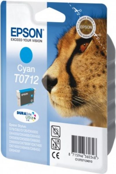 Cartus Cerneala Cyan Epson Stylus T0712