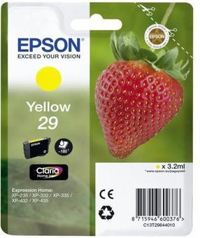 Cerneală Epson Cerneală originală T29, galbenă (C13T29844022)