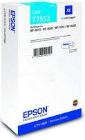 Pachet Cartus cerneala Epson T75624, cyan, 4000 pagini - C13T755240 + Suport magnetic Tellur MCM3 pentru ventilatie, plastic, Negru