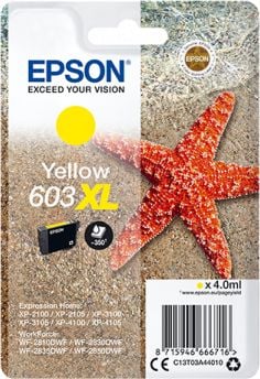 Cartuș de cerneală Epson Ink 603XL galben (C13T03A44020)