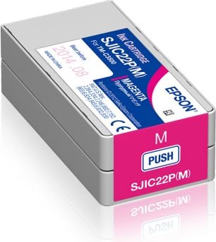 Cartus de cerneala MAGENTA SJIC22P(M) pentru EPSON C3500