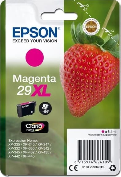 Cerneală Epson Ink Stylus XP235 T29XL Magenta 6,4 ml