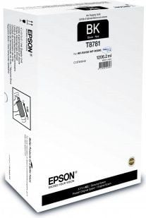 Cartuș de cerneală Epson Ink T8781 Black, 1206,2 ml pentru WF-R5190/R5690 (C13T878140)