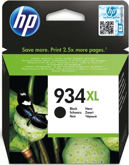 Cerneală originală HP / cerneală C2P23AE, HP 934XL, negru, 1000s, 25,5 ml, HP Officejet 6812, 6815, Officejet Pro 6230, 6830, 6835 Cumpărături fără înregistrare. Punct de colectare Varșovia (Ochota)