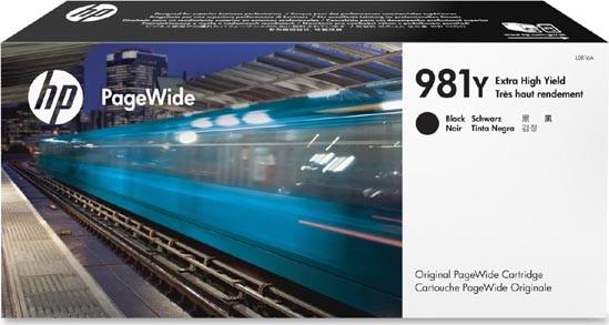 Cerneală HP Cerneală / Cerneală originală HP L0R16A, HP 981Y, negru, anii 20000, 343,5 ml, capacitate foarte mare, HP PageWide MFP E58650, 556, Flow 586 Achiziții fără înregistrare. Punct de colectare Varșovia (Ochota)