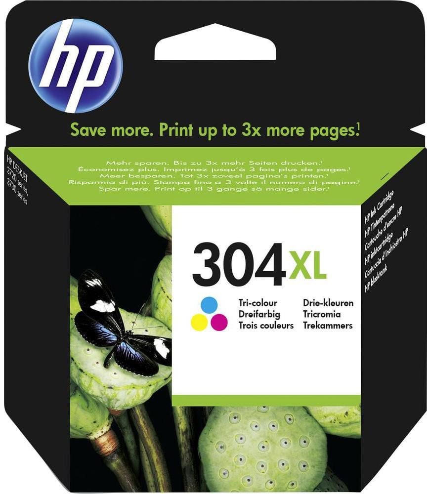 Cartus cerneala HP 304XL, Color, eligibil Instant Ink