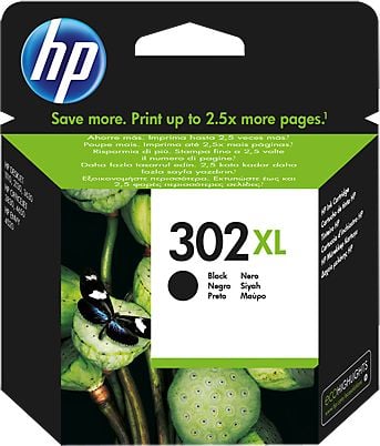 Cerneală HP Ink 302XL Înălțime productivitate negru (F6U68AE)