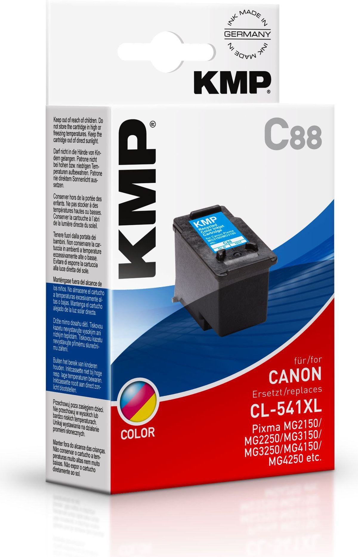 Cerneală Cerneală KMP C88 Color pentru Canon CL-541 XL (1517,4030)