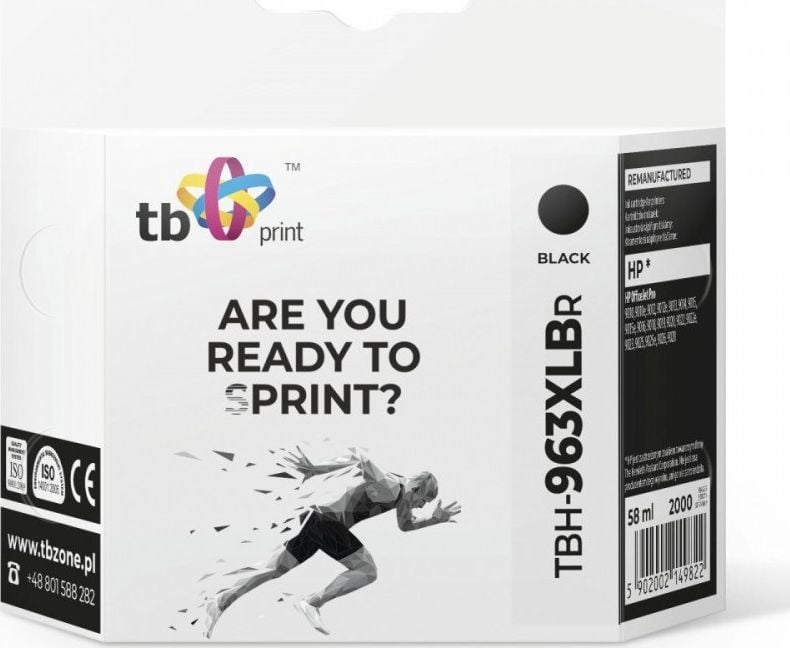 Ink TB Print TB Print Cerneala pentru HP OfficeJet Pro 9020 TBH-963XLBR BK ref.