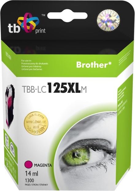 Tusz TB Print TBB-LC125XLM (Brother LC125XL) Magenta