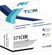 Cartus cerneala Tiom pentru Canon 571CXM, 715 pagini, Cyan