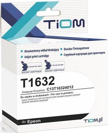 Cerneală Thiom Cerneală Thiom pentru Epson T1632 | C13T16324012 | 510 pagini | cyan