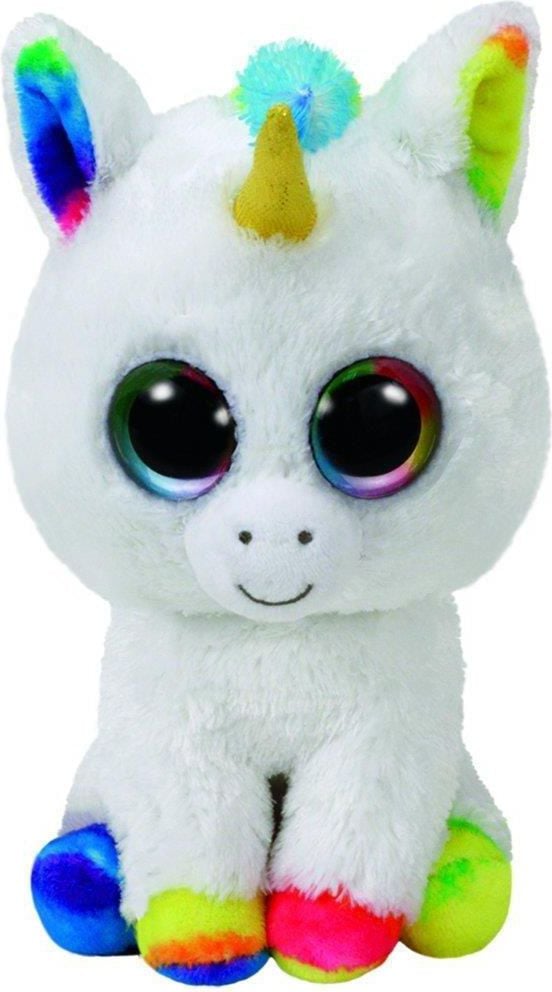 Beanie Boos Pixy alb Unicorn 15cm