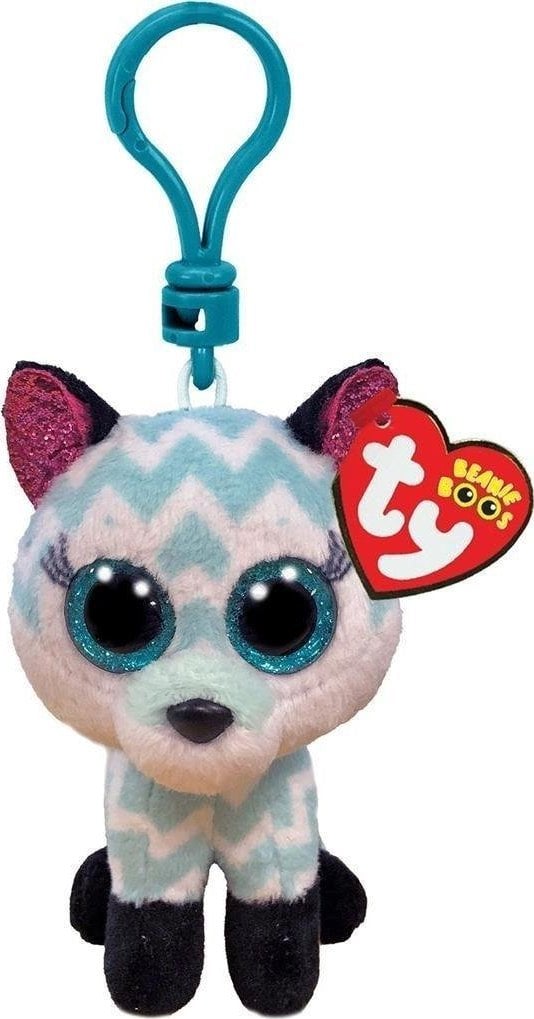 TU INC. TY BEANIE BOOS ATLAS - vulpe de apă zig-zag 8,5 cm Clip 35249