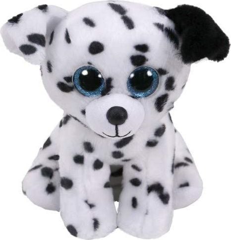 Tradu-i-l din poloneza ca urmeaza: Mascota TY, jucarie de plus Dalmatian Beanie Babies CATCHER de 15 cm, universal