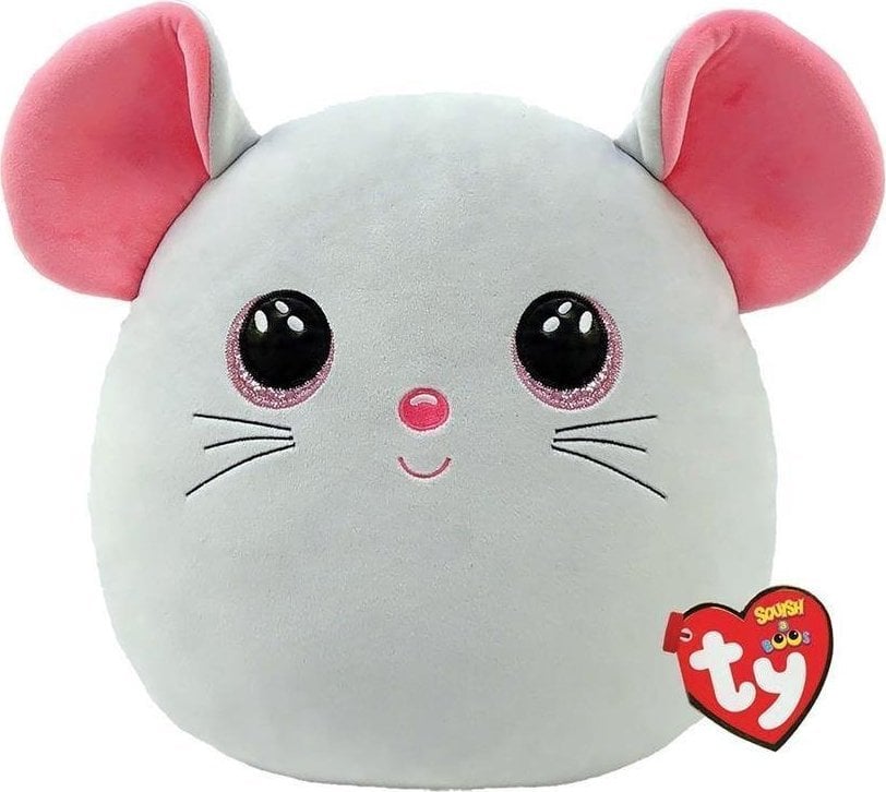 Mouse TY Squish-a-Boos Catnip 22 cm