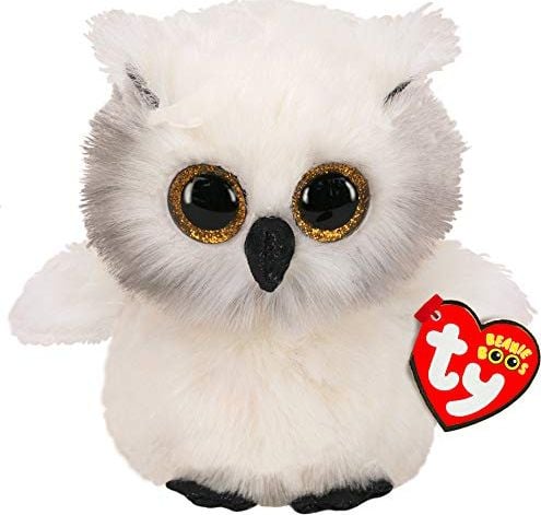 TY Ty Beanie Boos Austin, Bufniță 24 cm - 36480