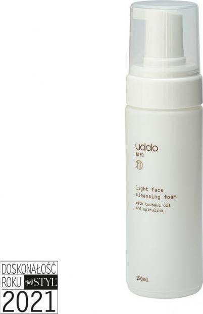 Uddo UDDO_Light Face Cleansing Foam spuma demachianta cu ulei Tsubaki 150ml