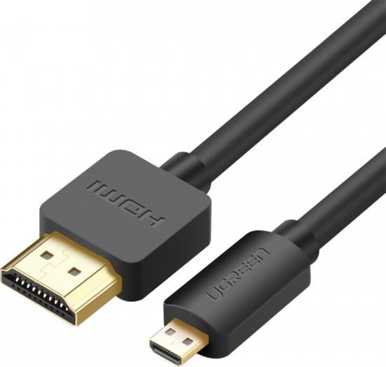 Ugreen HDMI Micro - cablu HDMI 1,5 m negru (54697)