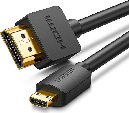 Ugreen HDMI Micro - cablu HDMI Micro 1m negru (30148)