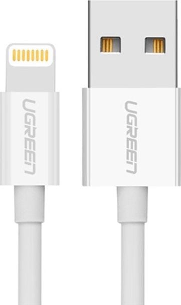 Ugreen USB-A - Cablu USB Lightning 2 m alb (20730)