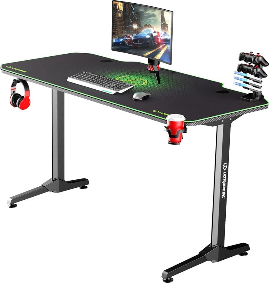 Ultradesk Desk Frag Green 140 cmx60 cm
