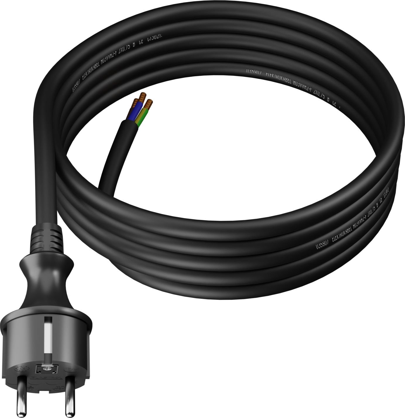 Un cablu cu un plug-40H de PP / u 3m H05RR-F 3x2.5 IP44 (W-97276)