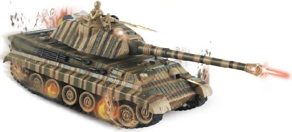 Tancuri RC - Un rezervor pachet de Regele Tigru (00753)