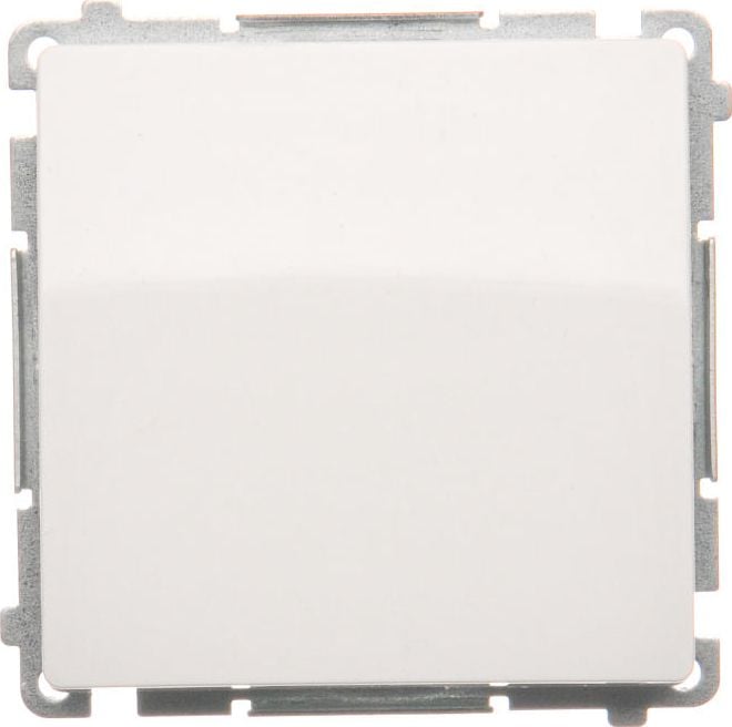 un singur buton de bază Simon închis 10AX 250V alb (BMPR1.01 / 11)