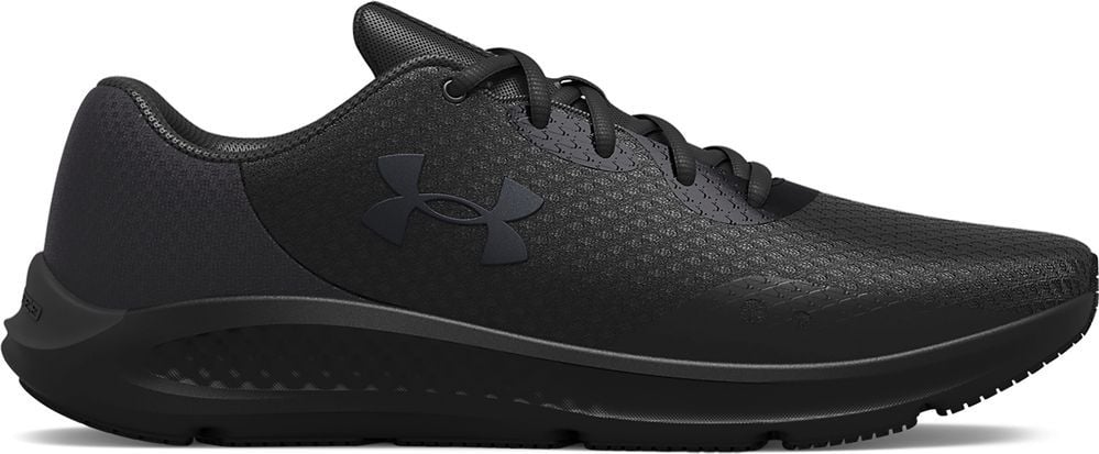 Under Armour, Pantofi low-cut pentru alergare Charged Pursuit 3, Negru, 10