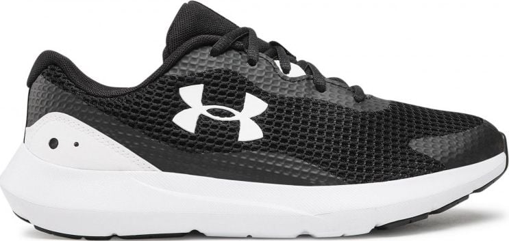 Under Armour, Pantofi pentru alergare Surge 3, Gri antracit, Negru, 8